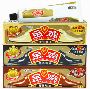 黑色无色棕色皮鞋 刷套装 膏体液体通用保养真皮皮衣上光 油鞋 金鸡鞋