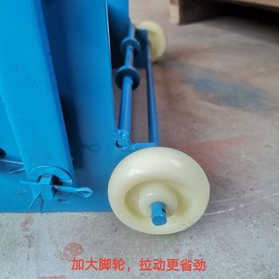 加气块切砖机脚轮子塑料尼龙轮滑轮脚轮拉轮弯箍机弯曲机轮子