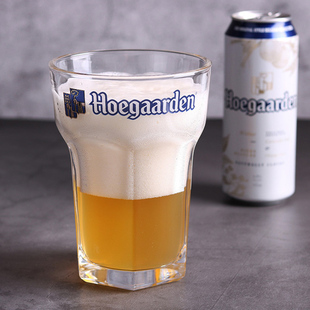 比利时福佳白啤酒杯超大号玻璃杯六角啤酒杯大容量精酿扎啤杯包邮