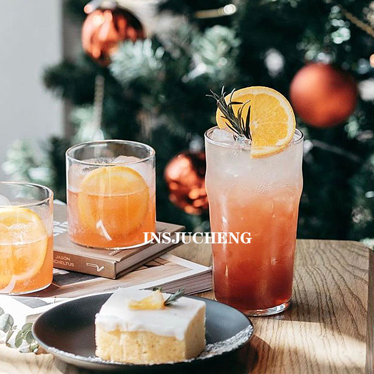 商家用冰美式咖啡杯无铅玻璃杯子