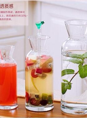 进口帕莎玻璃瓶奶茶果汁瓶金桔饮料杯鸡尾酒酒瓶水果茶杯柠檬水壶