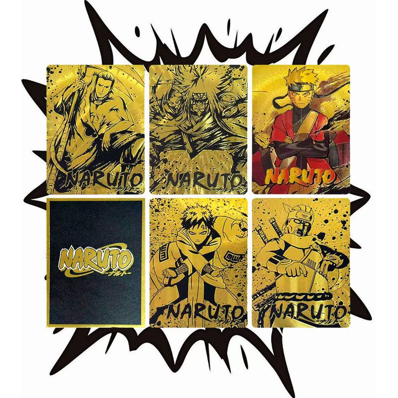 火影忍者四十款小卡水门带土折光