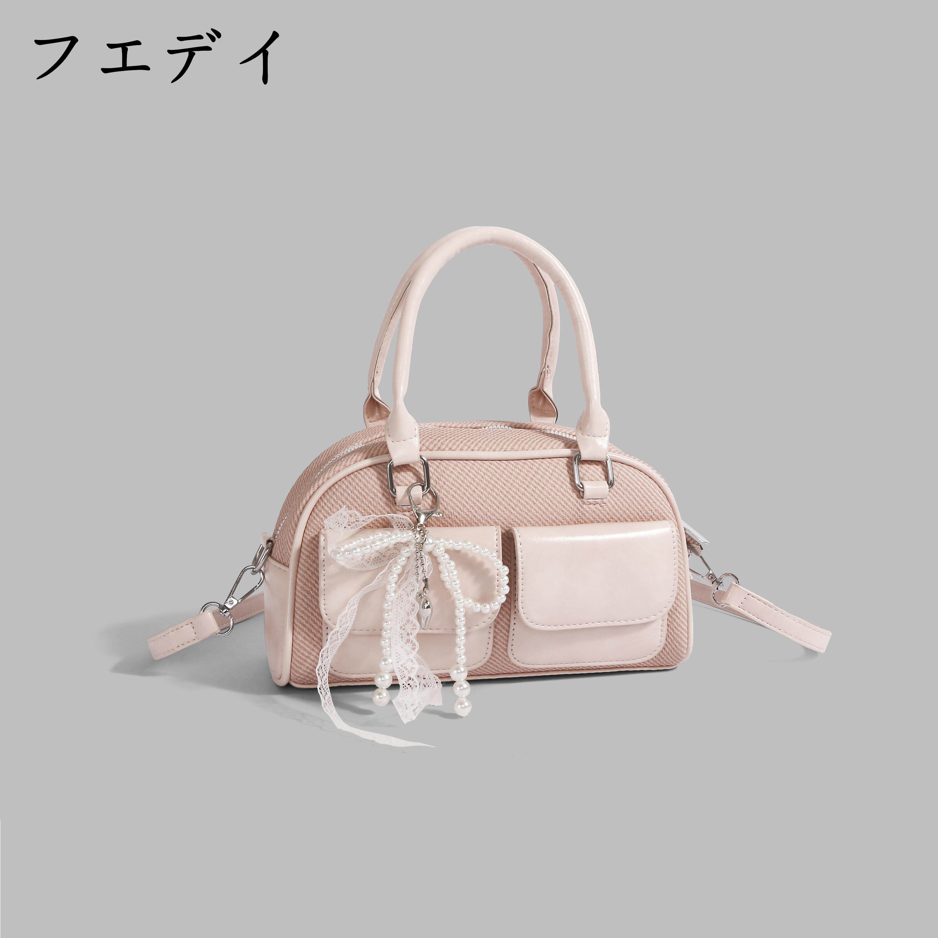 日本フエデイ包包女款2025新款保龄球手提包轻奢小众高级感斜挎包