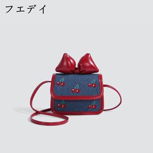 日本樱桃包包女式2025新款女士口红包包日常通勤百搭斜挎包小型