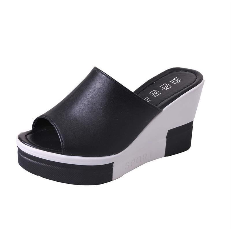 New Summer Womens Sandals Peep-Toe Shoes Woman High-Heeled