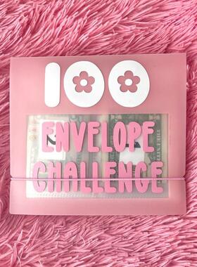 100Envelope Cash Stuffing Savings Challenge Binder organizer