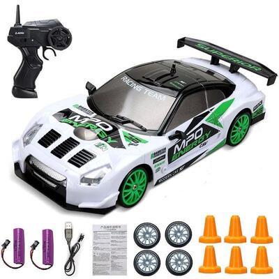 24G High speed Drift Rc Car 4WD Toy Remote Control AE86 Mod