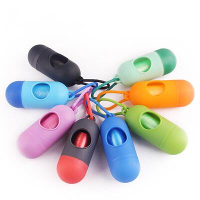1 Pcs Pet Dog Poop Bag Dispenser Waste Garbage Holder Dispen