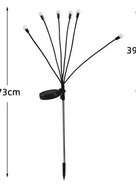 Solar outdoor waterproof plugin light 太阳能户外防水插地灯