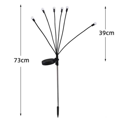 Solar outdoor waterproof plugin light 太阳能户外防水插地灯