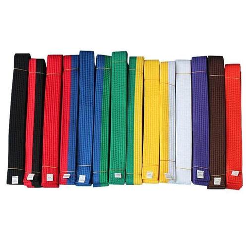 YS05 Black Red Green Yellow Belt Taekwondo Judo Karate War R