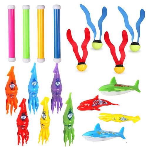 Childrens diving toy set swimming pool training submerged t