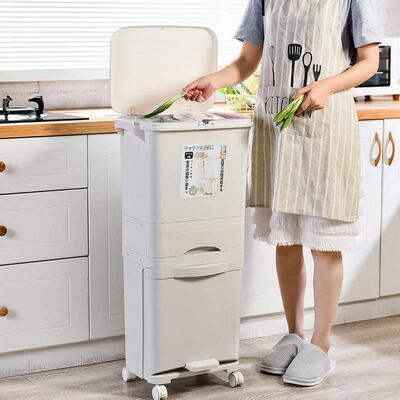Garbage can toilet trash can kitchen Dustbin with cover bin