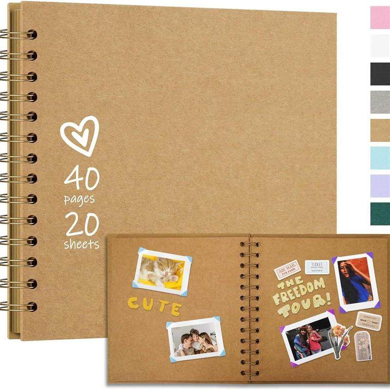 DIY Scrapbook Photo Album DIY 婚礼婴儿剪贴簿相册