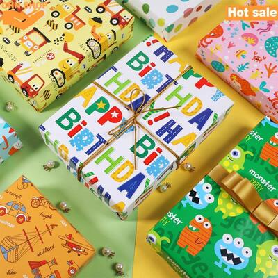 Happy Birthday Gift wrapper paper 19627inch wrapping paper