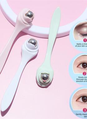 New magnetic steel ball roller eye massage stick