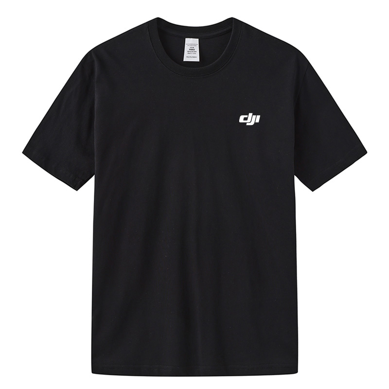 大疆工作服t恤短袖定制印logo