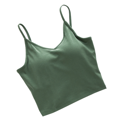 美背吊带网红长款打底女外穿背心