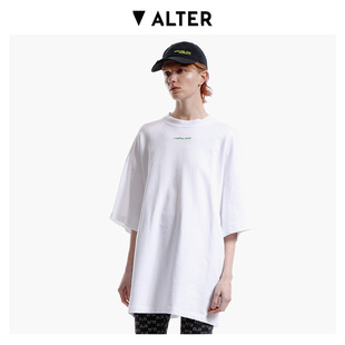 ACID 设计师品牌 ROLLING ALTER买手店ERROR404白色印花T恤