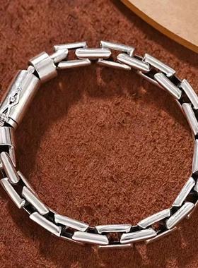 复古新款个性插销环扣手链潮男环