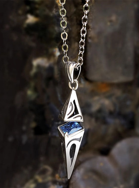 星之光芒高级感项链小众轻奢帅气