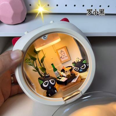 罗小黑 罗小黑盲盒 罗小黑战记罗小黑战记盲盒罗小黑周边手办摆件