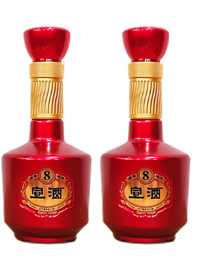 宣酒8年小酒版50度125mL*2瓶正品浓芝兼香型纯粮食酒小瓶宣酒8