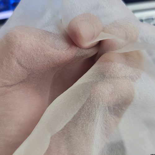 超薄欧根纱面料泡泡如意纱 春夏汉服透气Lolita婚纱礼服网纱布料