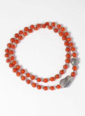 花火流光-南红多圈手链/项链