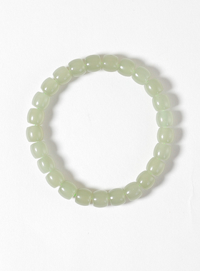 和田玉晴水直切手串