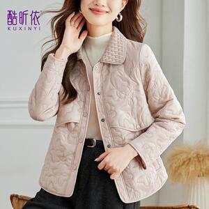 小个子短款时尚棉衣女2024冬季新款宽松大码洋气减龄棉服夹棉外套