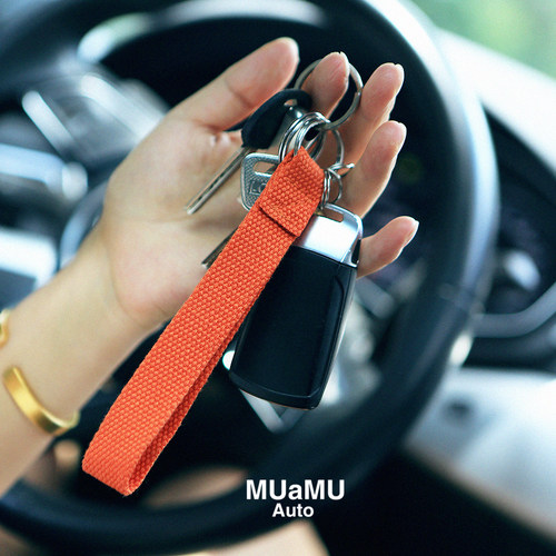 muamu纯棉织带手工创意钥匙扣