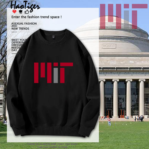 美国麻省理工大学圆领卫衣