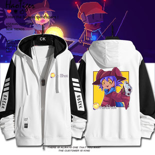 动漫游戏OneShot霓光Niko周边同款秋冬拉链卫衣男女外套学生上衣