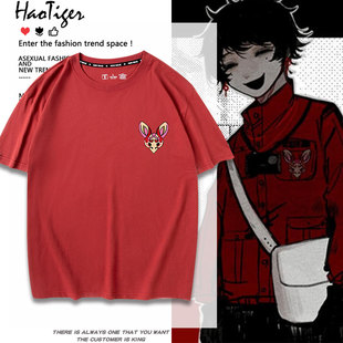 头七怪谈游戏佚名离宇亭离雨婷周边同款cos短袖T恤男女衣服潮