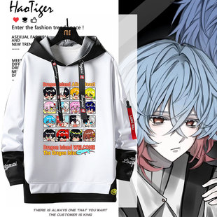 龙岛异兽阿乐历险记周边江湖团同人连帽卫衣男女秋冬青少年上衣服