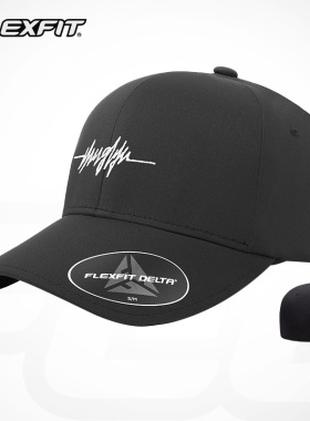 FLEXFIT DELTA潮牌刺绣棒球帽男大头围鸭舌帽防晒登山帽遮阳帽子