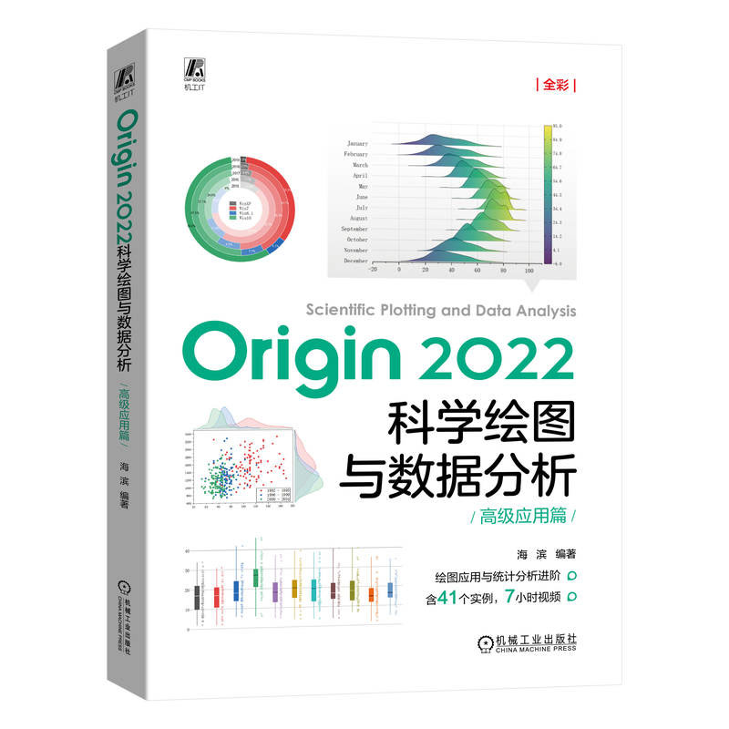Origin 2022科学绘图与数据分析 高级应用篇 海滨 机械工业出版社图片