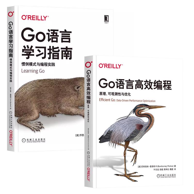 【全2册】Go语言高效编程 原理、可观测性与化+Go语言学习指南:惯例模式与编程实践 机械工业出版社