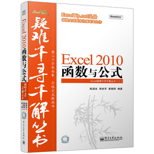 解决疑难问题 Excel 实战技巧图书籍 Excel疑难千寻千解丛书 附光盘 Excel2010中运用函数与公式 办公软件应用书 2010函数与公式