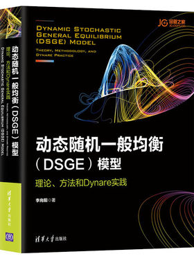 动态随机一般均衡 DSGE 模型 理论 方法和Dynare实践 DSGE入门教程 DSGE模型建模理论 求解逻辑 编译逻辑 建模应用图书籍