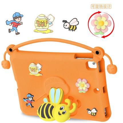 新款平板保护套适用苹果iPad 9.7寸可手提5/6/7/8/9代儿童平板壳