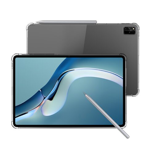 适用华为MatePad Pro保护套12.6寸WGR-W19F防摔气囊透明TPU保护壳