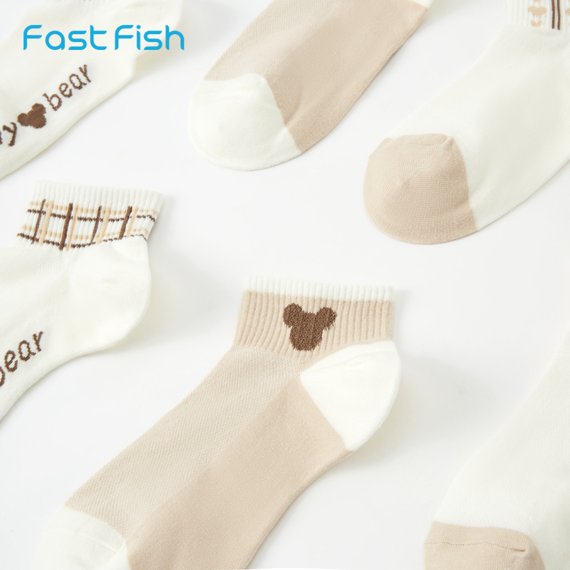 2023年短袜快鱼棉秋装