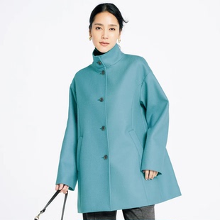 日本女装代购包税包邮2026年春季DAMA collection羊毛大衣呢外套