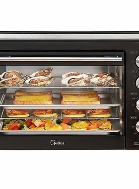 Midea/美的 MG38CB-AA电烤箱家用40L大容量多功能独立控温广域调