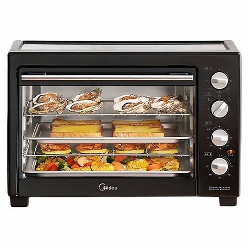 Midea/美的 MG38CB-AA电烤箱家用40L大容量多功能独立控温广域调