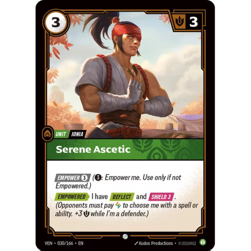 符文战场/RIFTBOUND 普通/普通平 VEN-030 无情苦修者