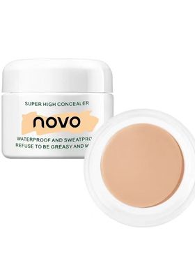 NOVO遮瑕膏遮盖斑点痘印痘痘遮纹身黑眼圈修容一键磨皮防水不脱