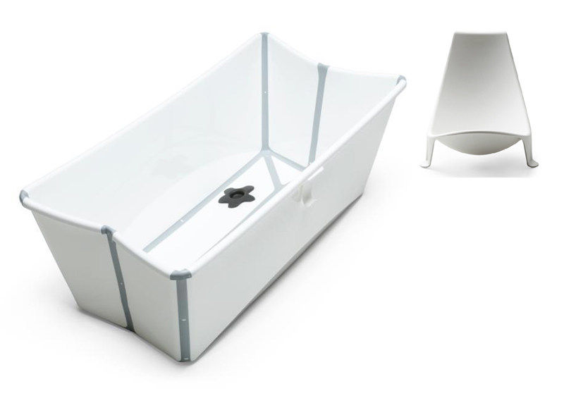 Stokke Flexi Bath 宝宝折叠式浴盆 初生婴儿可坐可躺儿童洗澡盆